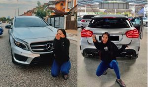 sajagempak.com - Dari Kereta Viva Ke Mercedes, Bella Khan Bersyukur Angan-angannya Selama Ini Tercapai