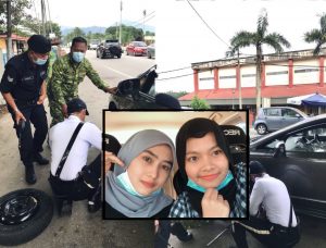 sajagempak.com - Gadis Gelabah Polis Roadblock Suruh Berhenti, Bimbang Ada Benda Yang Salah Dan Bakal Kena Denda