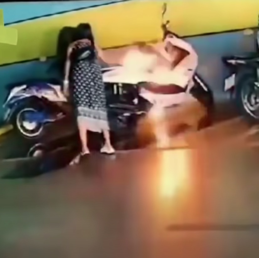 Wanita Berang Bekas Teman Lelaki Tak Nak ‘Getback’, Bertindak Membakar Motosikal Kekasihnya