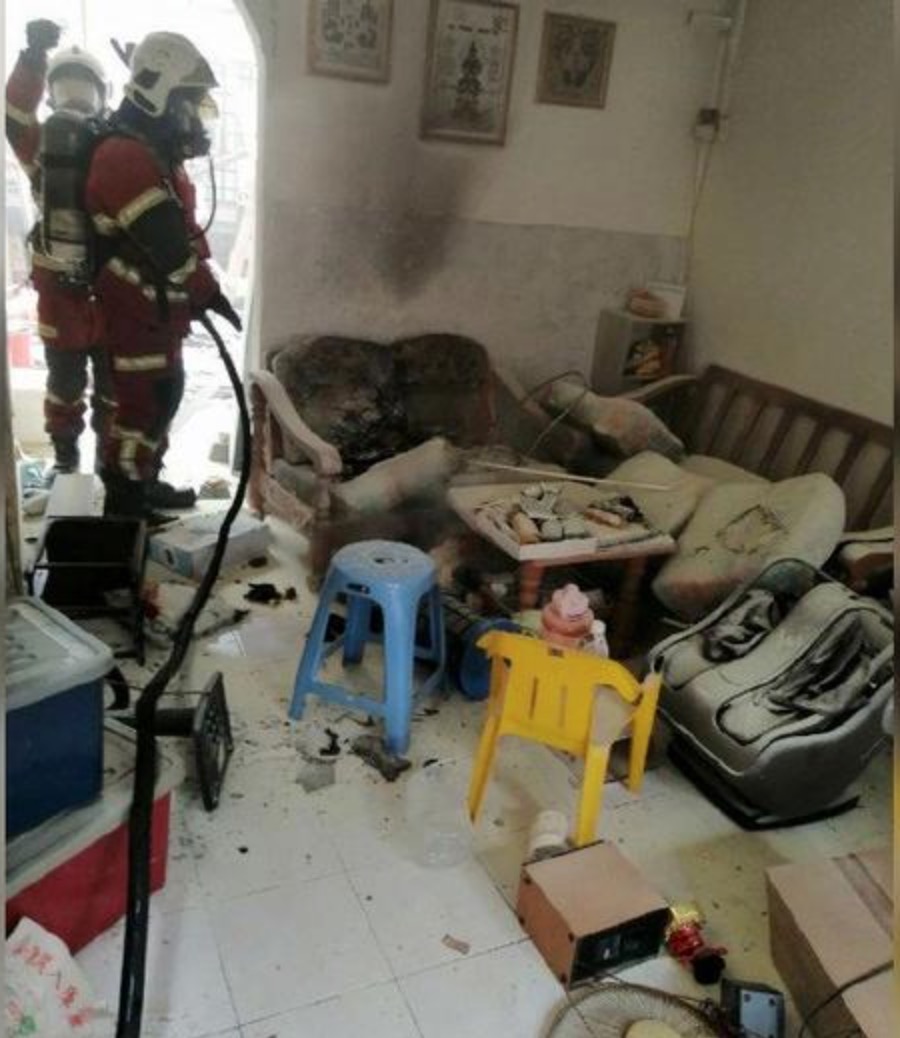 Lelaki Terpelanting Ke Luar Rumah Akibat Letupan Yang Disebabkan Kebocoran Saluran Gas - sajagempak.com
