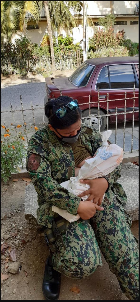 Ibu Baru Bersalin Dan Kurang Susu Badan, Askar Wanita Bantu Menyusukan Bayinya Yang Kelaparan Sebaik Keluar Hospital - sajagempak.com