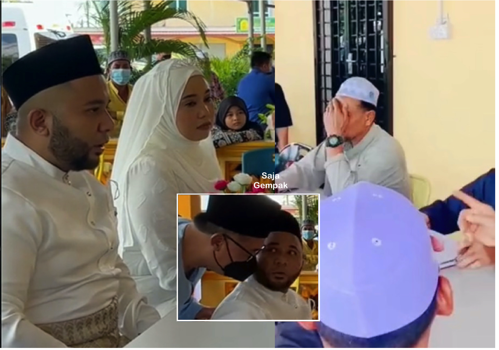 'Nervous' Punya Pasal, Pengantin Tersasul Sebut Mas Kahwin Sebanyak RM500 Juta - sajagempak.com