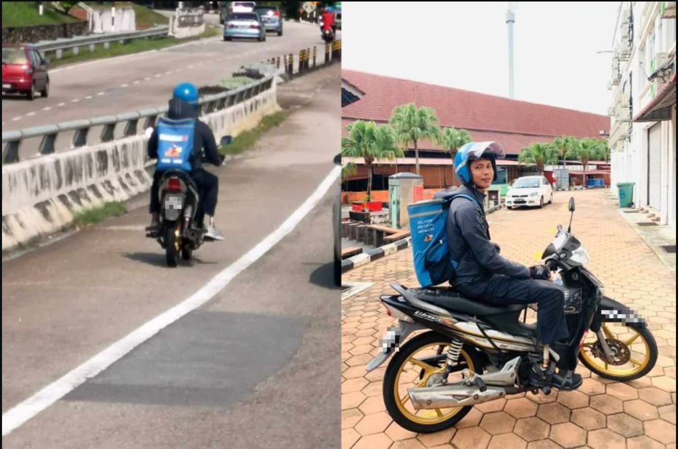 Rider Penghantar Barangan "Berkaki Besi", Gigih Buat Empat Kerja Untuk Cari Rezeki - sajagempak.com
